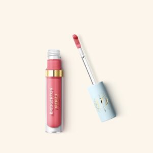 🌸 KIKO MILANO Bridgerton Brilliant Bliss lūpų blizgesys 02 – Blushing Nectarine