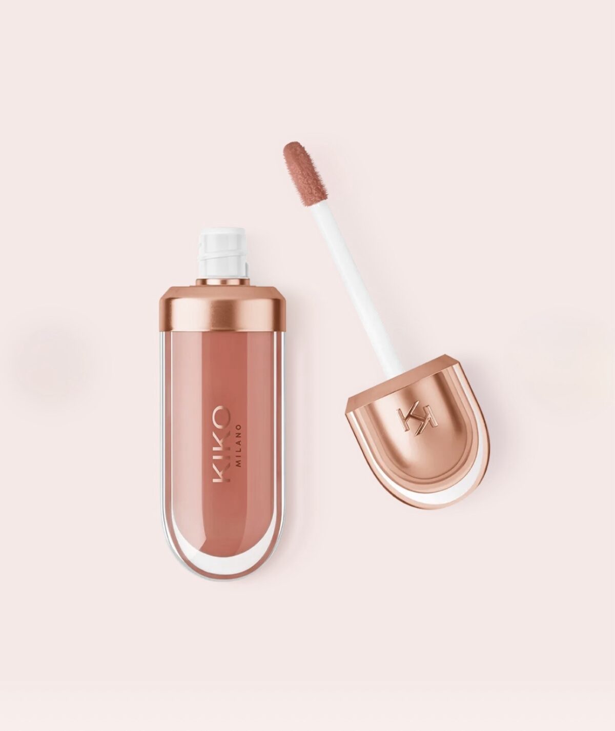 KIKO MILANO Golden Oasis 3D Hydra Lip Gloss 05 - lūpų blizgesys