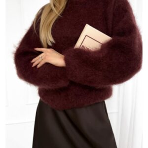 Moherinis megztinis “Burgundy”