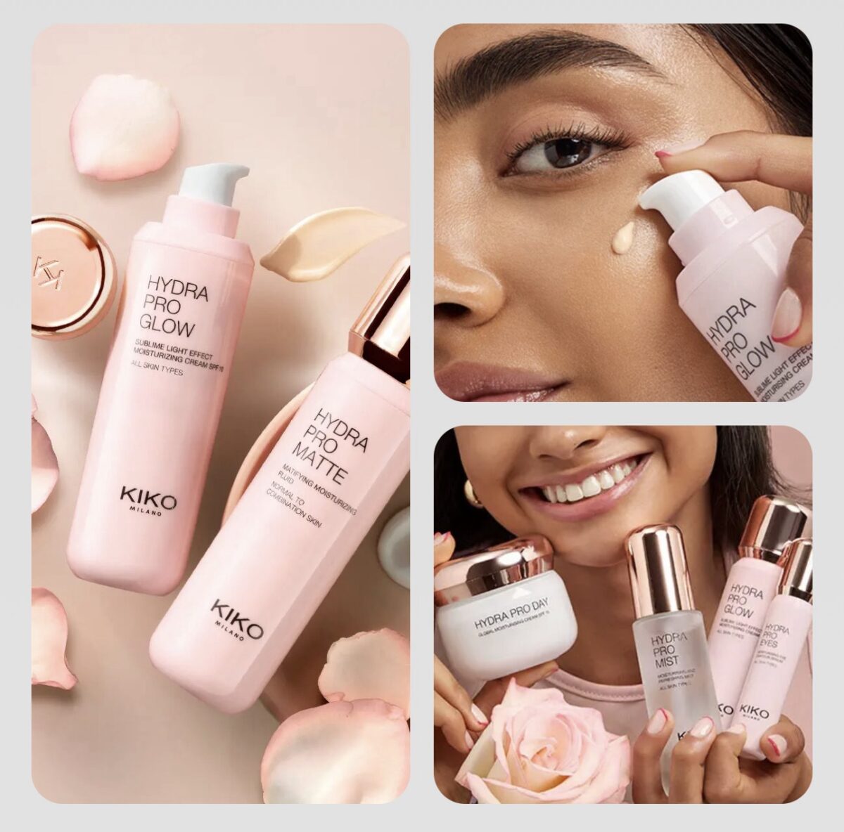 KIKO MILANO „New Hydra Pro Glow“ – drėkinamasis kremas su švytėjimo efektu (SPF 10)