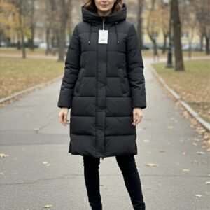 Dvipusė striukė – ruda / juoda