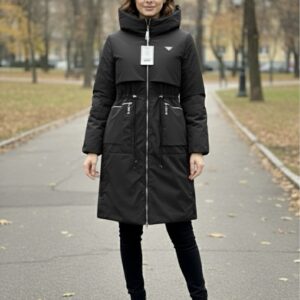 Dvipusė striukė juoda/ruda