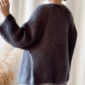 Moherinis kardiganas “Grey”