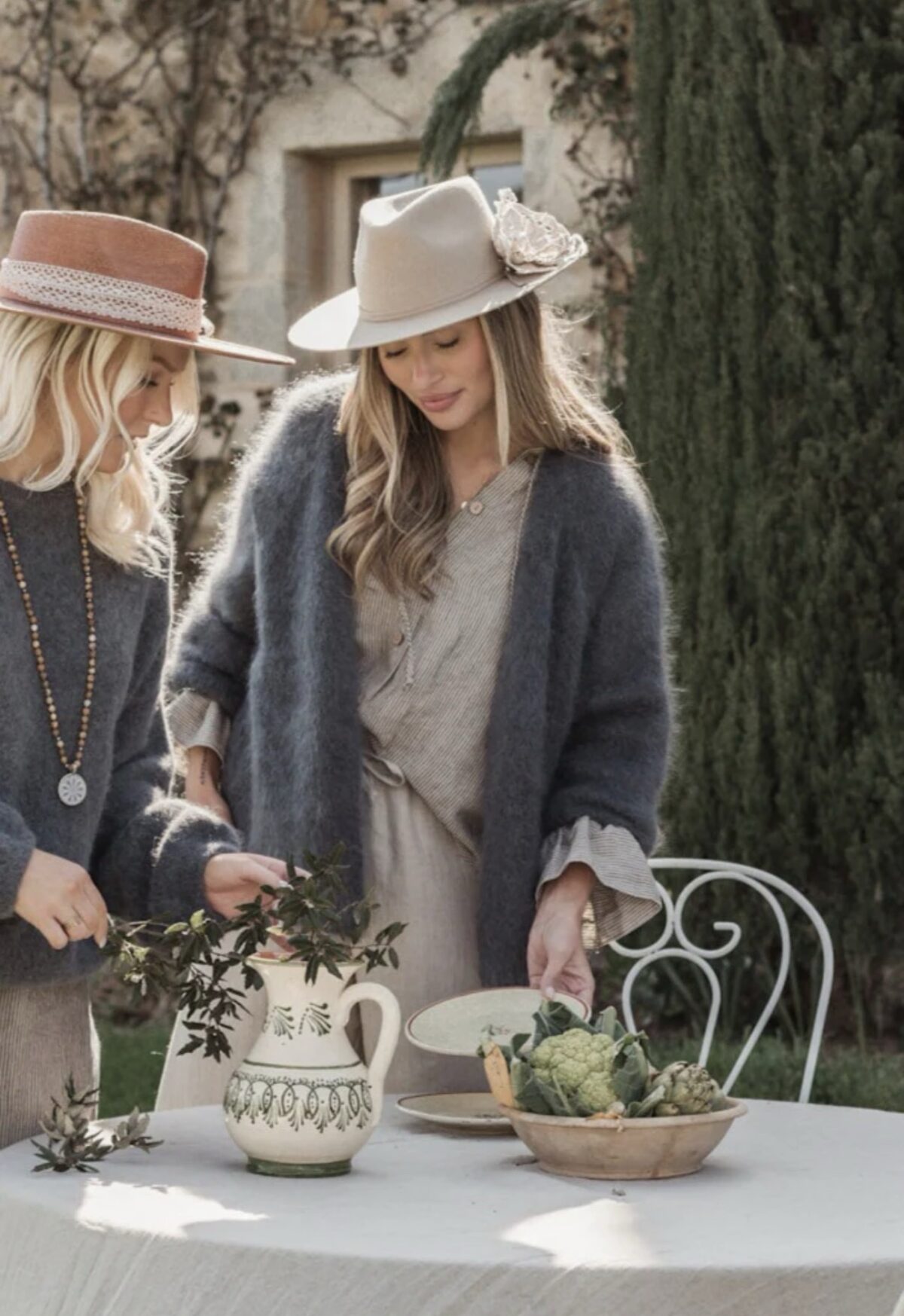 Moherinis kardiganas “Grey”