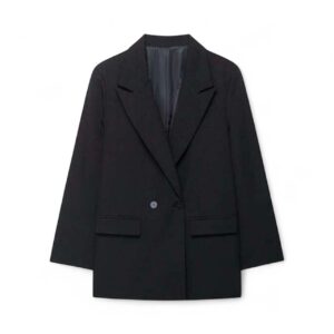 Klasikinis juodas švarkas