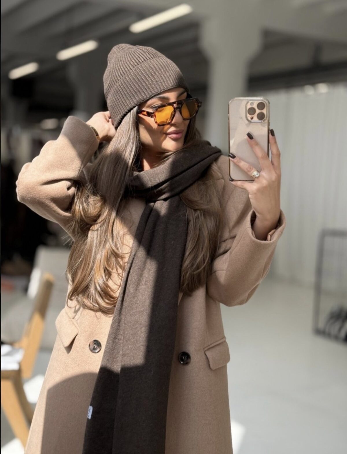 Vilnos ir kašmyro kepurės bei šaliko komplektas