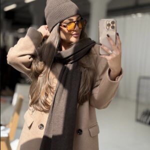 Vilnos ir kašmyro kepurės bei šaliko komplektas