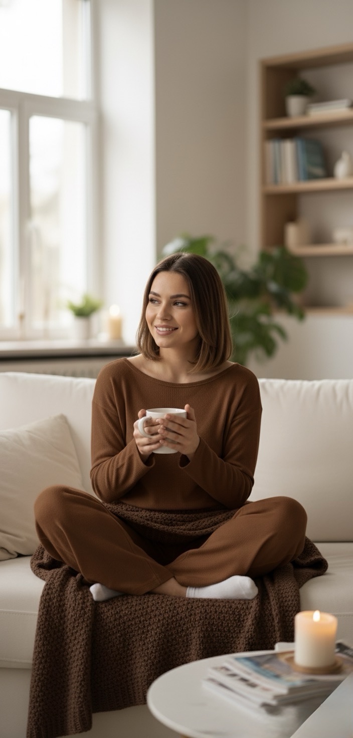 Itališkas laisvalaikio kostiumėlis iš tamprios viskozės