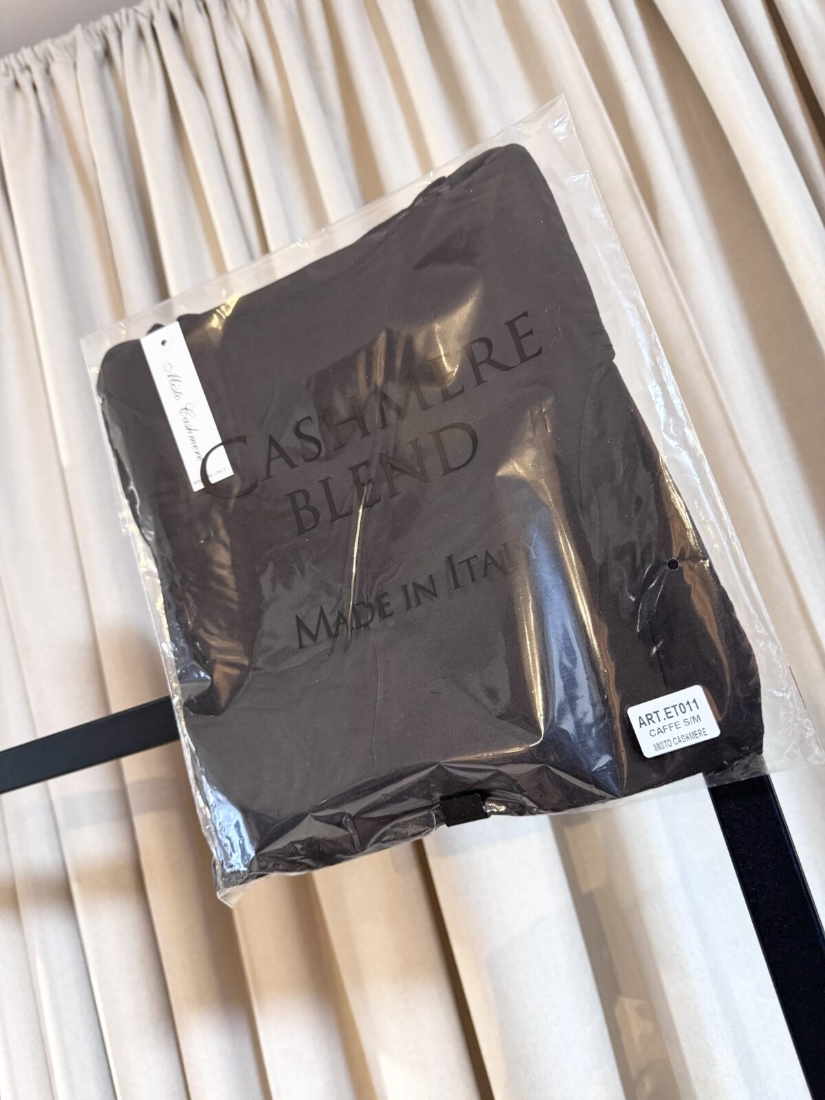 Kašmyro palaidinė - juoda