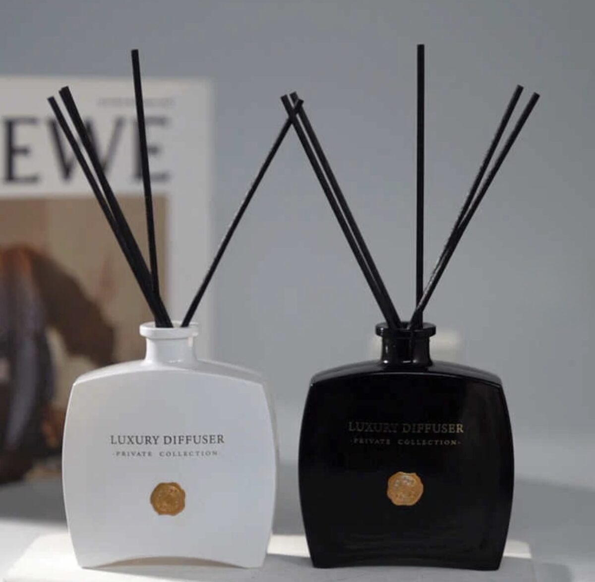 Namų kvapas su lazdelėmis „LA VIE EST BELLE“ — GOLD kolekcija (100 ml)