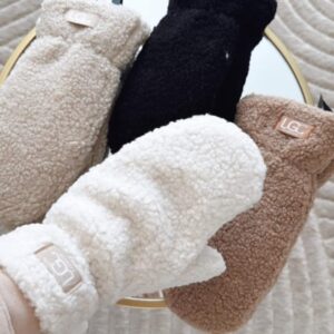 Teddy stiliaus šiltos kumštinės pirštinės — UGC