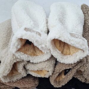 Teddy stiliaus šiltos kumštinės pirštinės — UGC