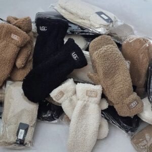 Teddy stiliaus šiltos kumštinės pirštinės — UGC