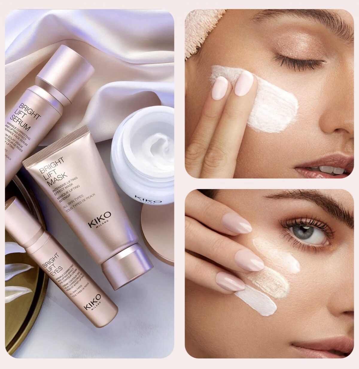 KIKO MILANO Bright Lift Night – naktinis stangrinamasis kremas