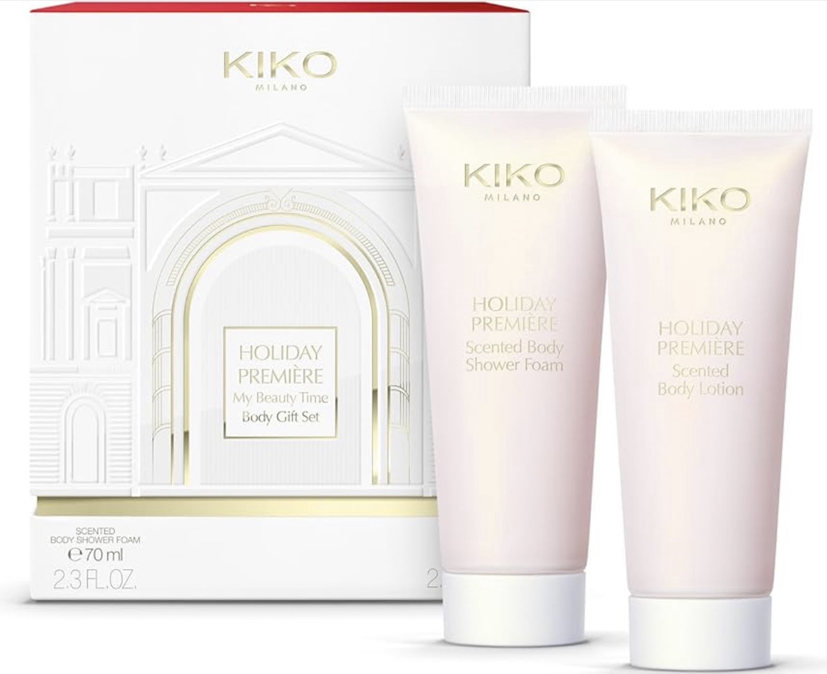 KIKO MILANO Holiday Première My Beauty Time Body Gift Set – kūno priežiūros dovanų rinkinys