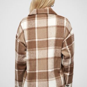 Rudi–smėliniai megztuko tipo marškiniai „Cloud Five“ stiliaus