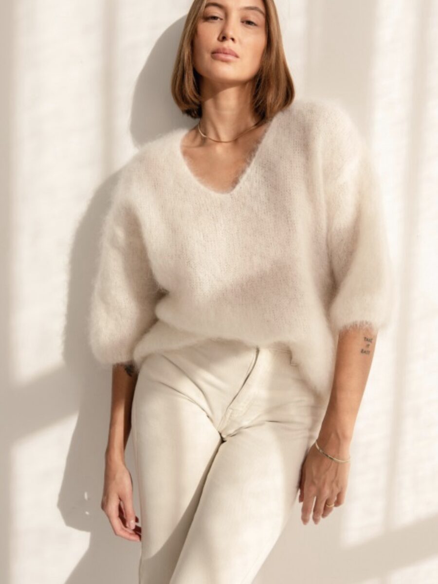 screenshot-693 Prabangus moheros megztinis „Maxwell“ – moteriškas megztinis (ecru)