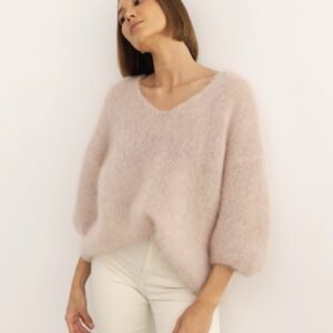 screenshot-698 Minkštas moheros megztinis – moteriškas megztinis (kid mohera, pudros-rožinė)
