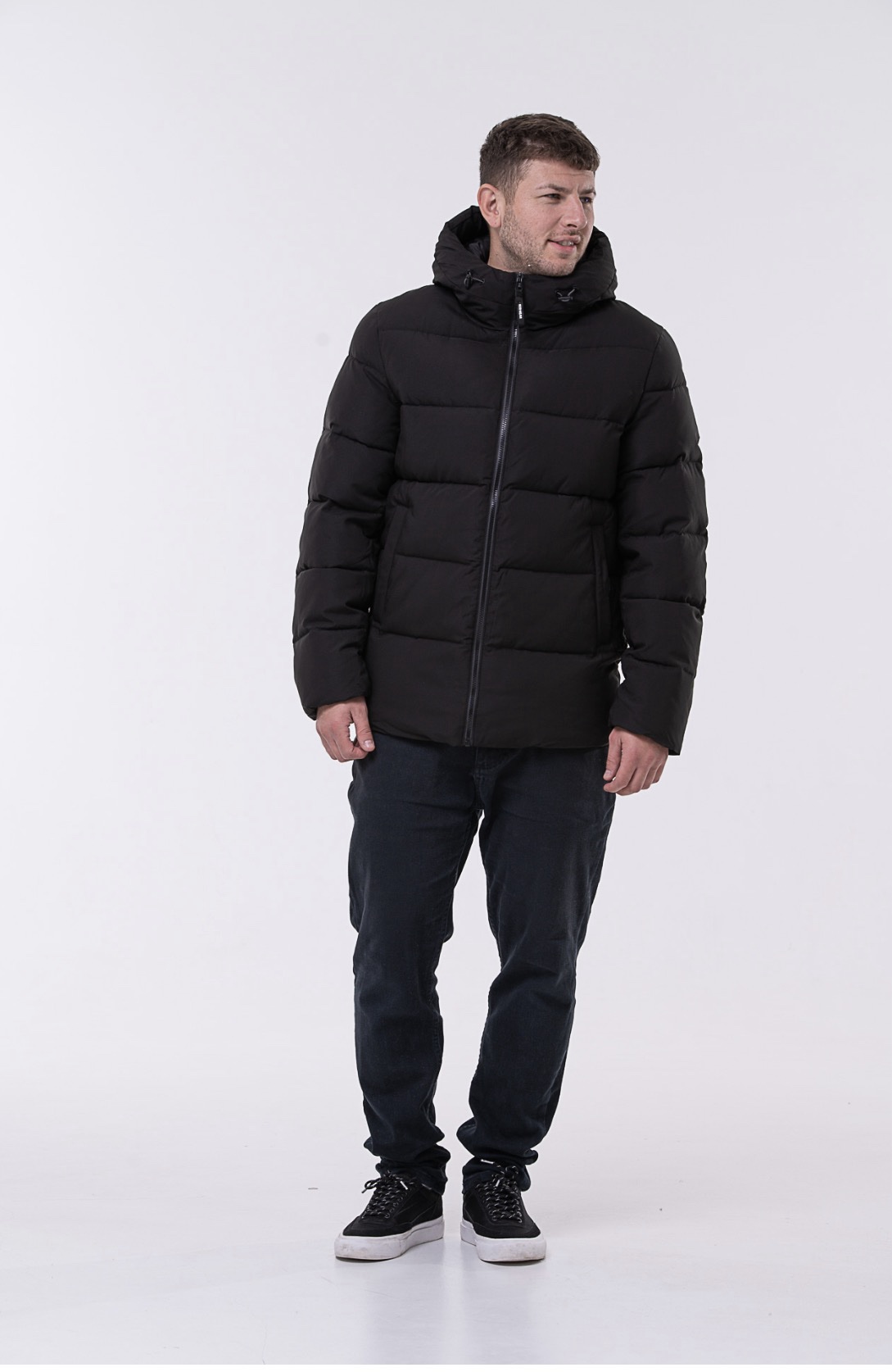 screenshot-666 Vyriška žieminė striukė - juoda