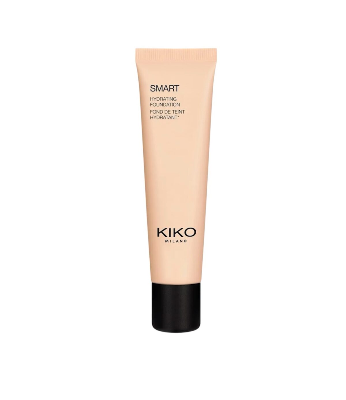 KIKO MILANO Smart Hydrating Foundation 01 WR – drėkinamasis skystas makiažo pagrindas (atspalvis Warm Rose)