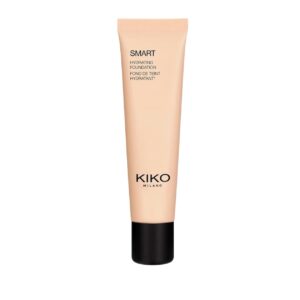 KIKO MILANO Smart Hydrating Foundation 01 WR – drėkinamasis skystas makiažo pagrindas (atspalvis Warm Rose)