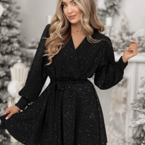 screenshot-756 Elegantiška juoda suknelė – tampri moteriška suknelė