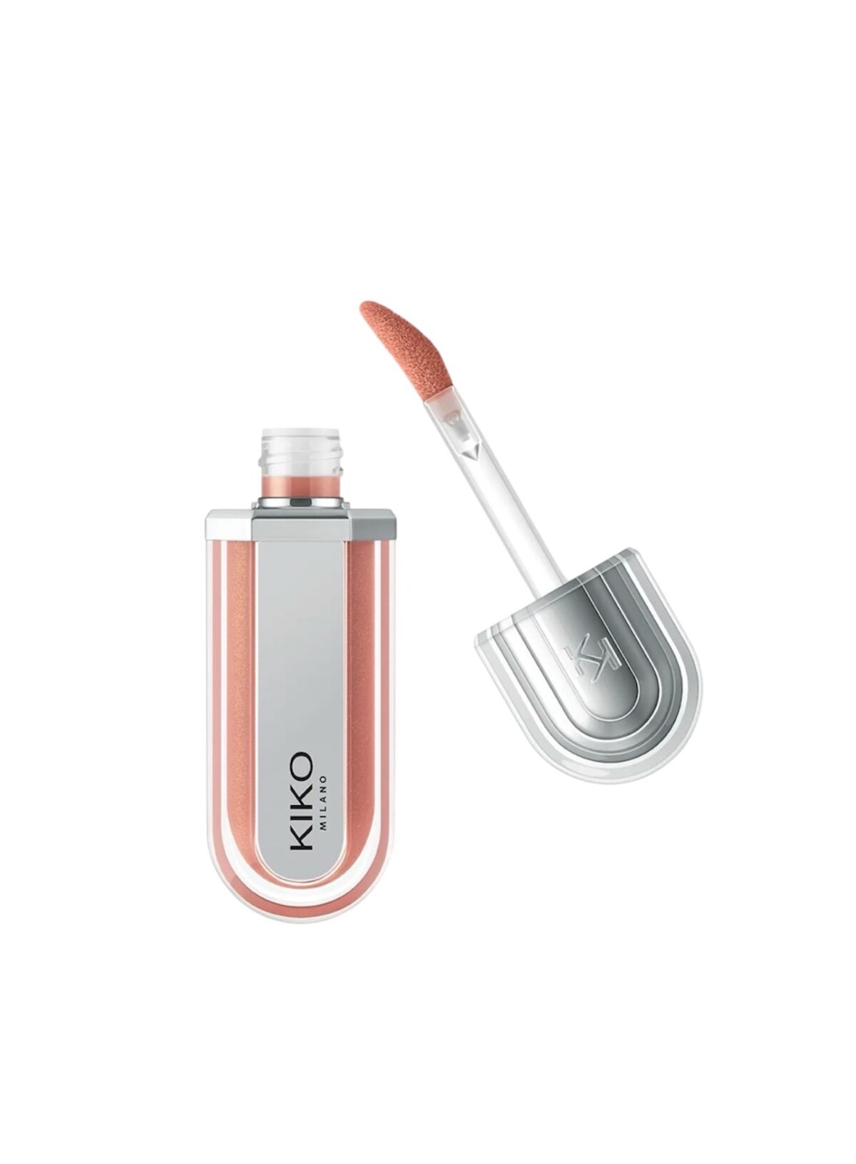 photoroom_20251205_103911 KIKO MILANO 3D Hydra Xtreme Lipgloss 04 – drėkinamasis lūpų blizgis su putlinamuoju efektu