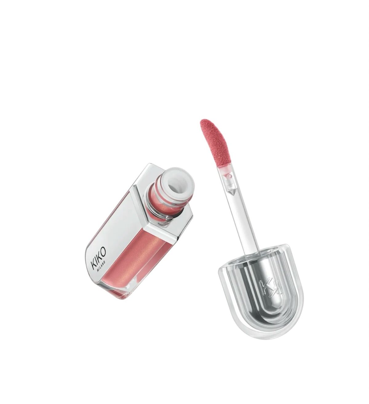 photoroom_20251205_104457 KIKO MILANO 3D Hydra Xtreme Lipgloss 02 – drėkinamasis lūpų blizgis su putlinimo efektu