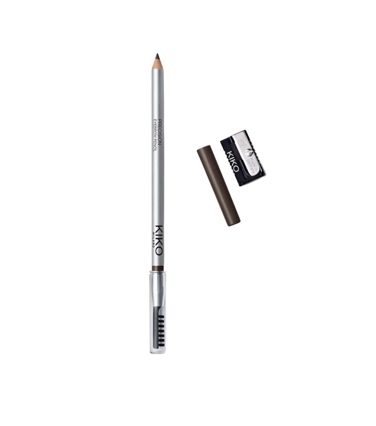 KIKO MILANO Precision Eyebrow Pencil 02 – antakių pieštukas su drožtuku