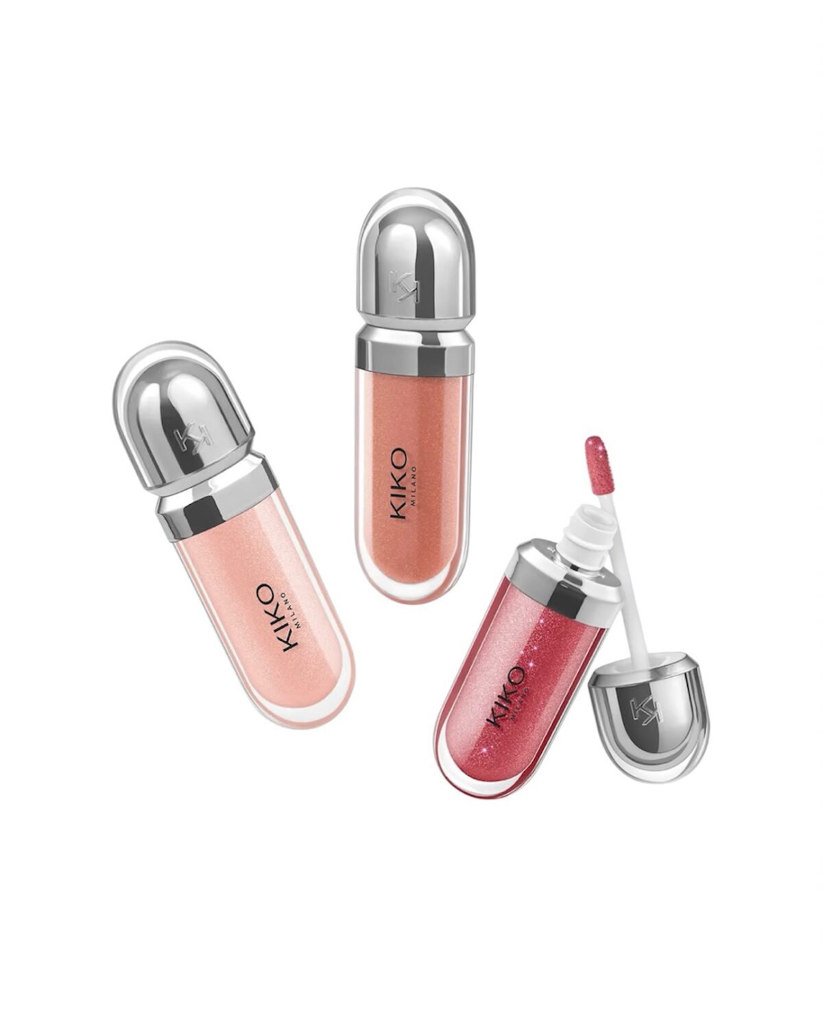 KIKO MILANO HYDRA Glossy Lip Set 03 – lūpų blizgių rinkinys