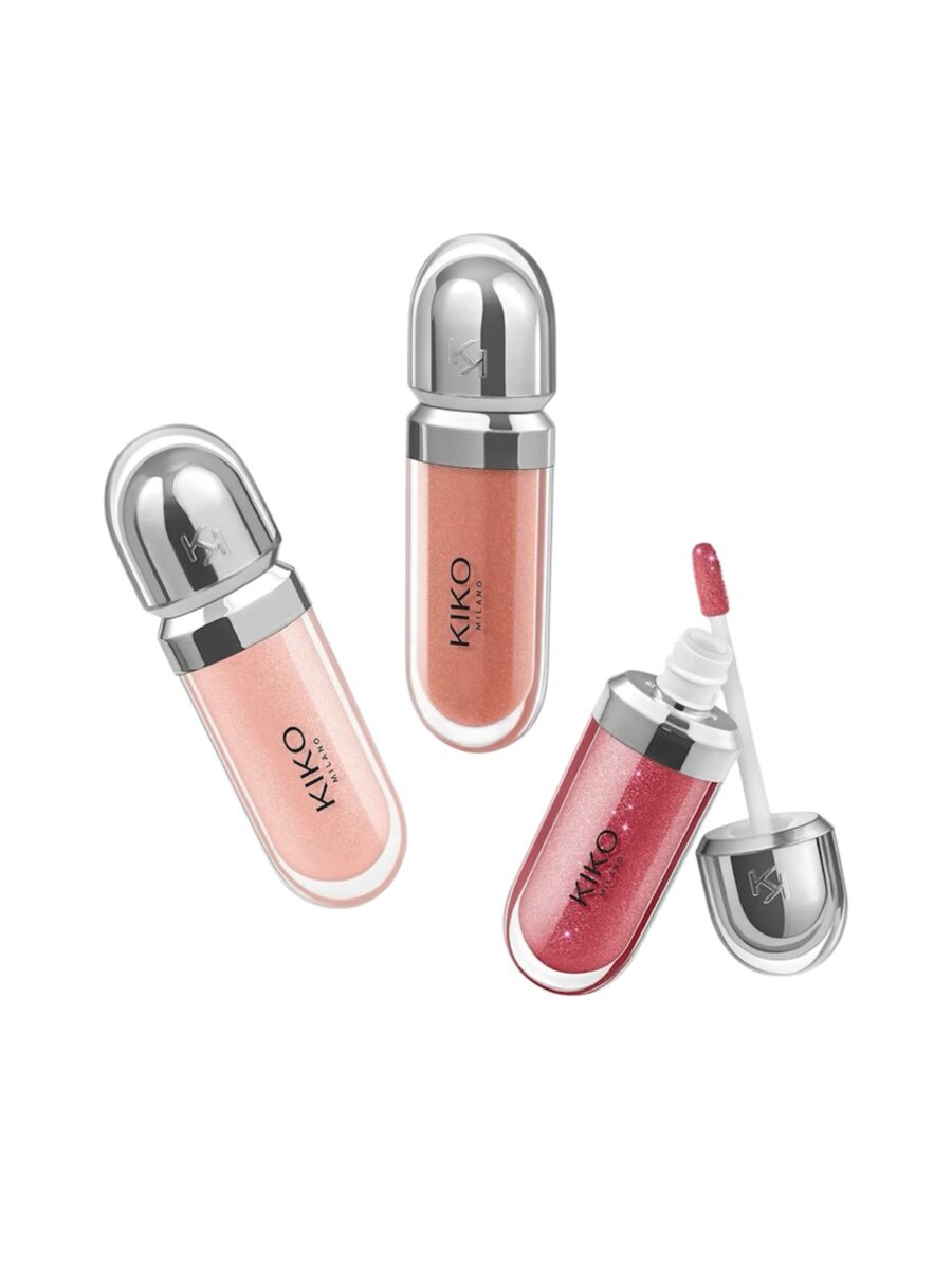 KIKO MILANO HYDRA Glossy Lip Set 03 – lūpų blizgių rinkinys