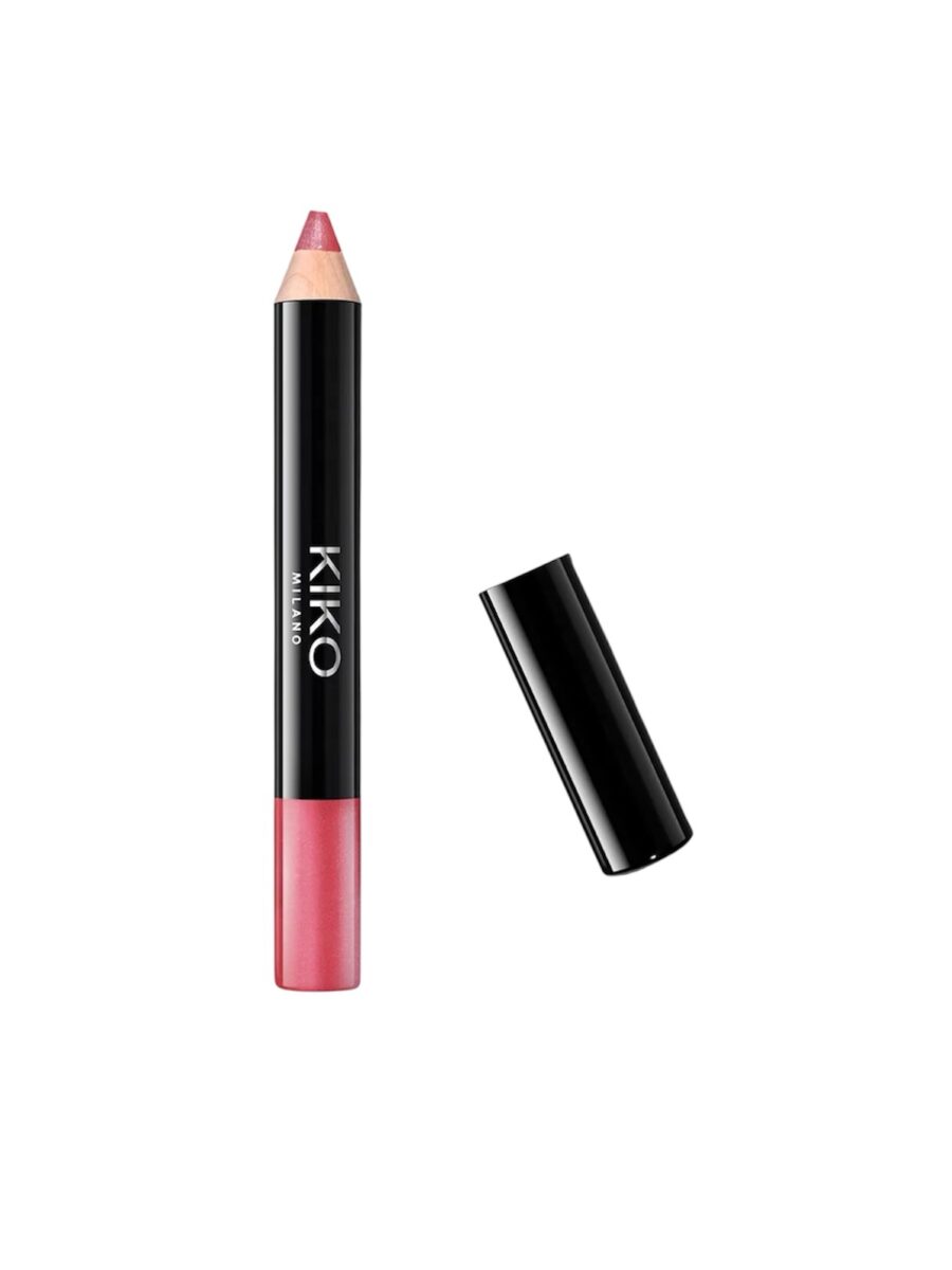 KIKO MILANO Smart Fusion Creamy Lip Crayon 05 – kreminės tekstūros lūpų pieštukas (Deep Pink)