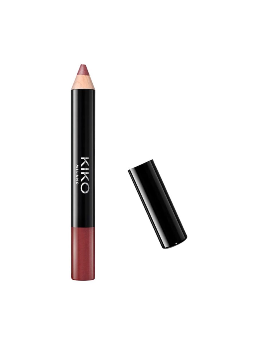 KIKO MILANO Smart Fusion Creamy Lip Crayon 09 – lūpų pieštukas („Dark Cinnamon“)