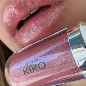 KIKO MILANO 3D Hydra Lipgloss 17 – drėkinamasis lūpų blizgis („Pearly Mauve“)