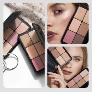 KIKO MILANO Irresistible Total Look Face Powder Palette – veido kontūravimo paletė