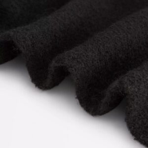 Juodas ilgas šalikas su vilna “LINDEX”