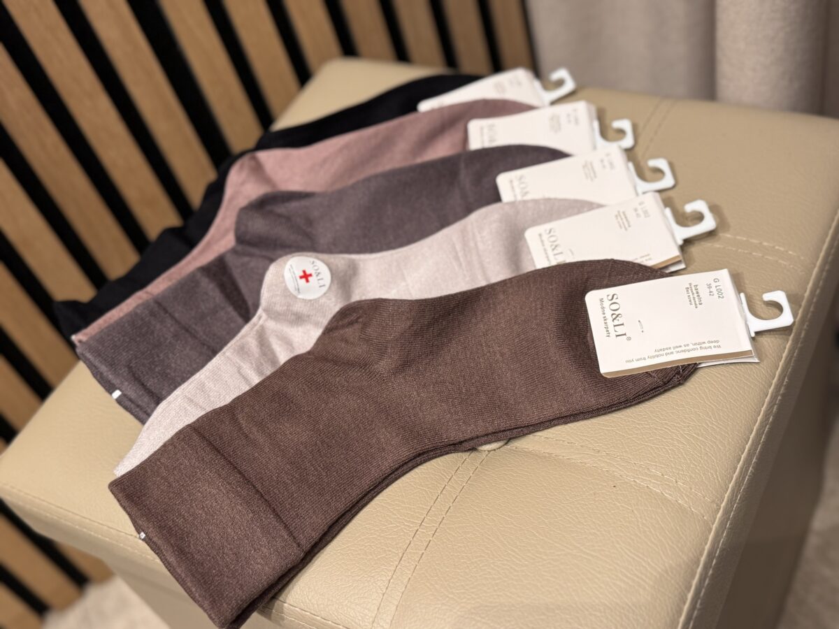 SO&LI šiltos kojinės (5 porų rinkinys)