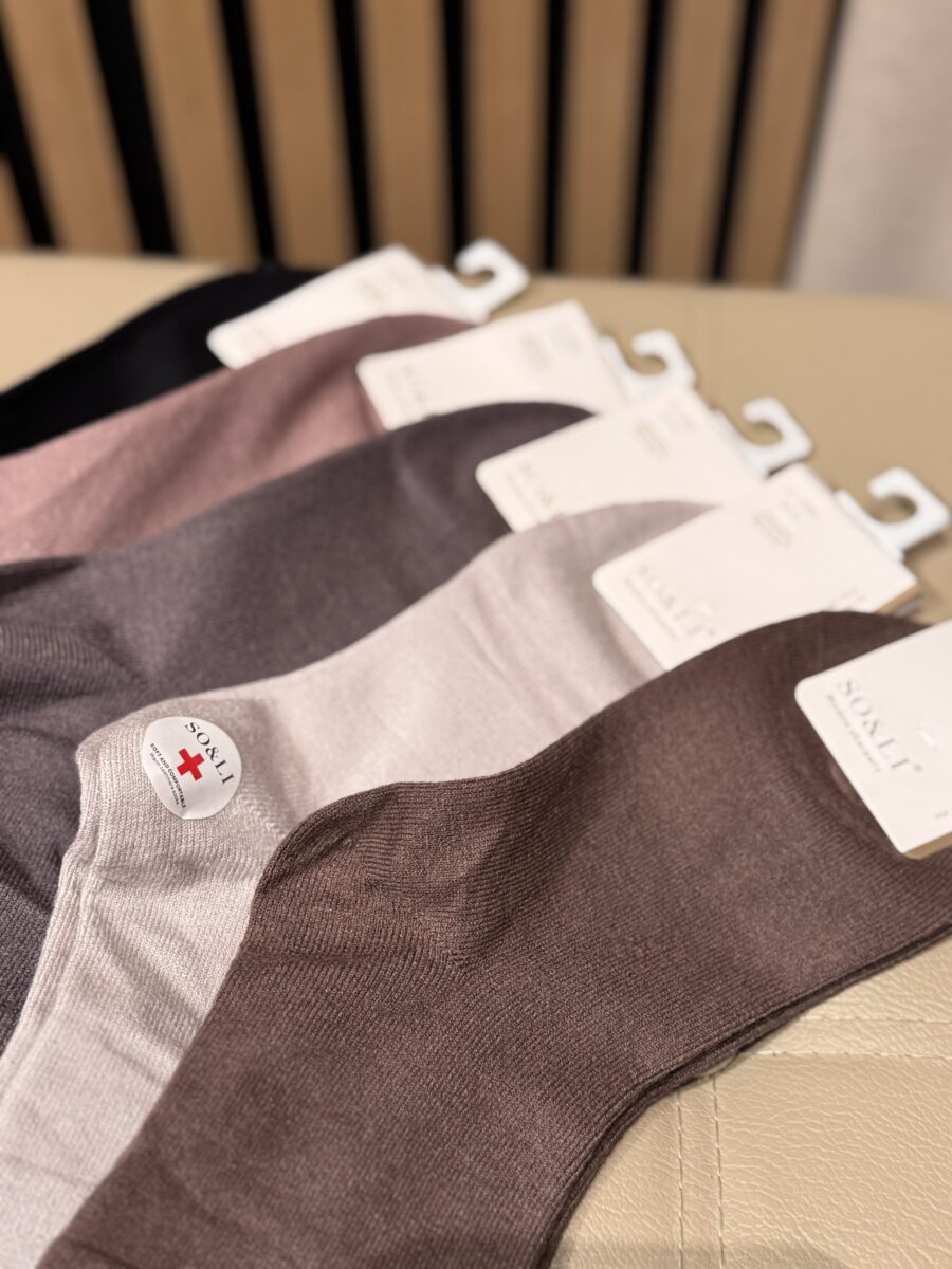 SO&LI šiltos kojinės (5 porų rinkinys)