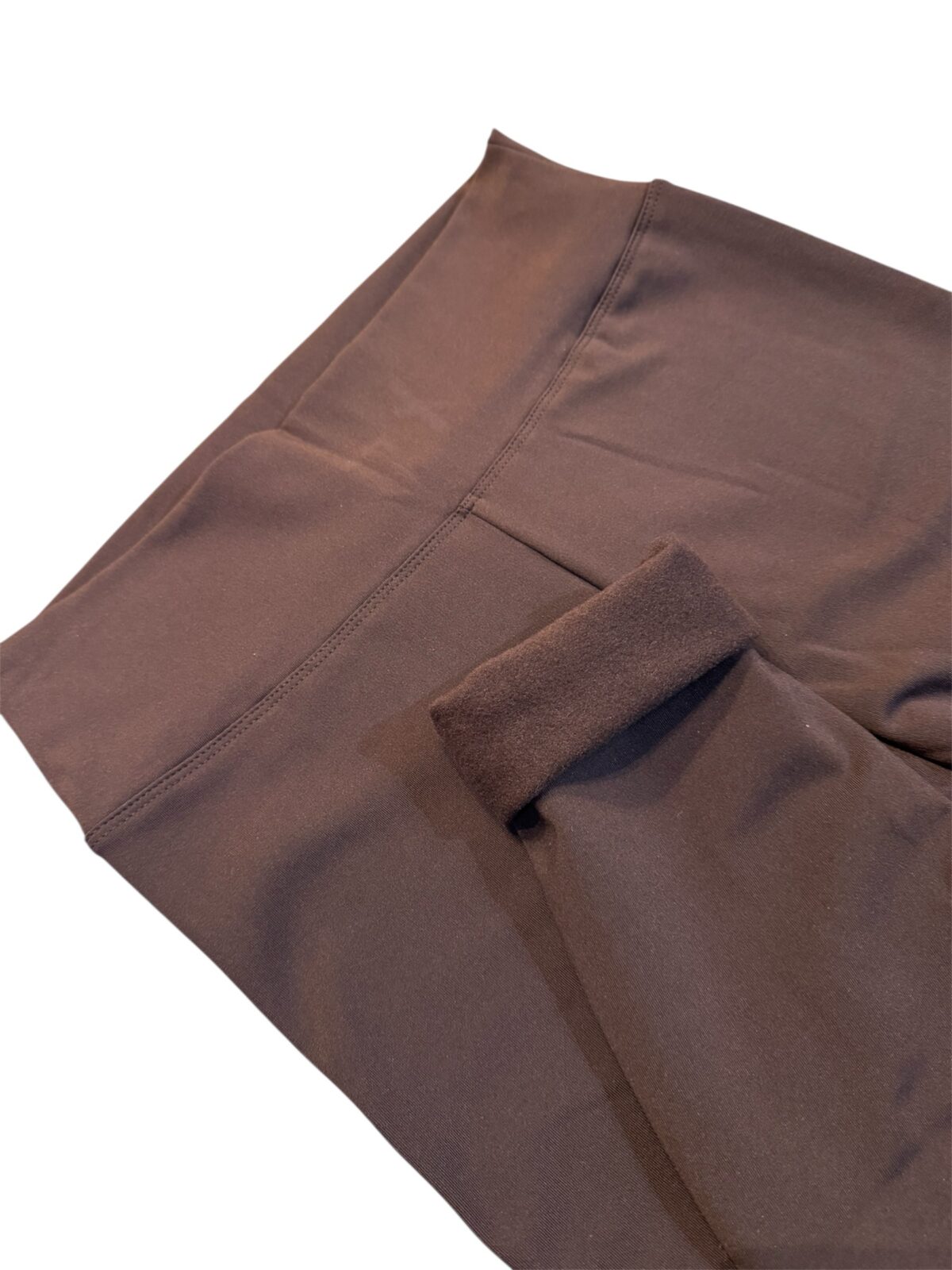 Pašiltintos rudos tamprės aukštu liemeniu