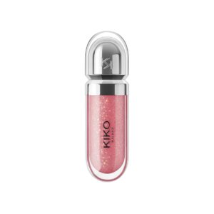 KIKO MILANO 3D Hydra Lipgloss 17 – drėkinamasis lūpų blizgis („Pearly Mauve“)