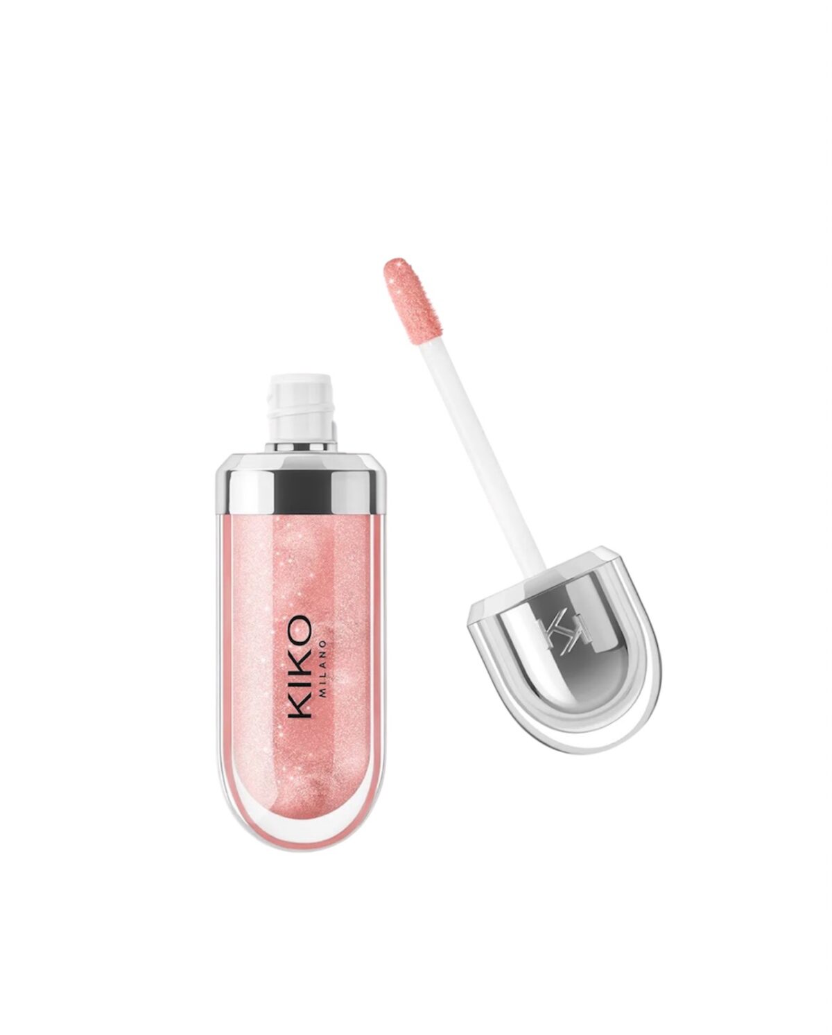 KIKO MILANO 3D Hydra Lipgloss 31 – drėkinamasis lūpų blizgis „Pearly Shell“