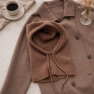 Megzta kepurė–šalikas (balaklava)