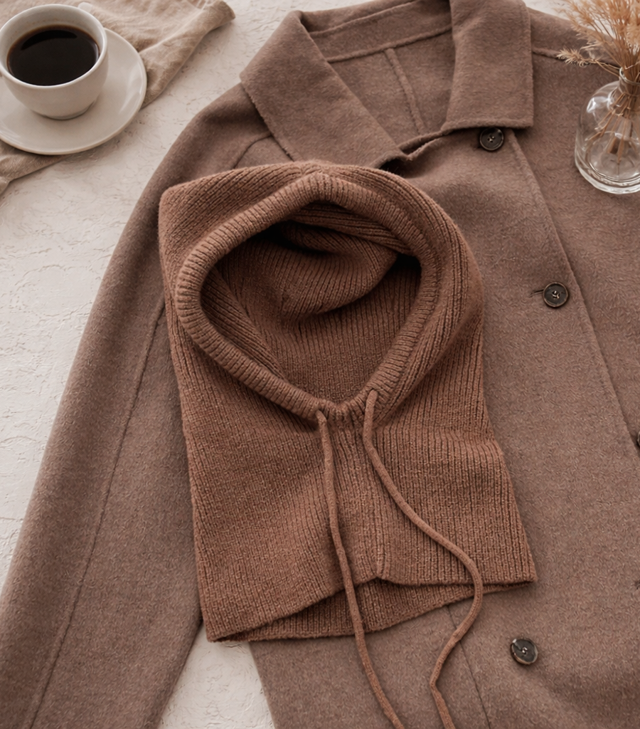 Megzta kepurė–šalikas (balaklava)