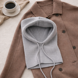 Megzta kepurė–šalikas (balaklava)