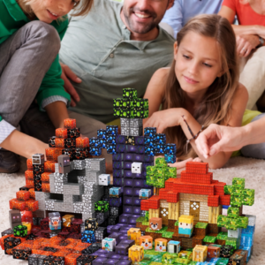 dddb7601-b742-4075-bd18-10243e93e8e6 Magnetinės kaladėlės – 500 vnt. rinkinys