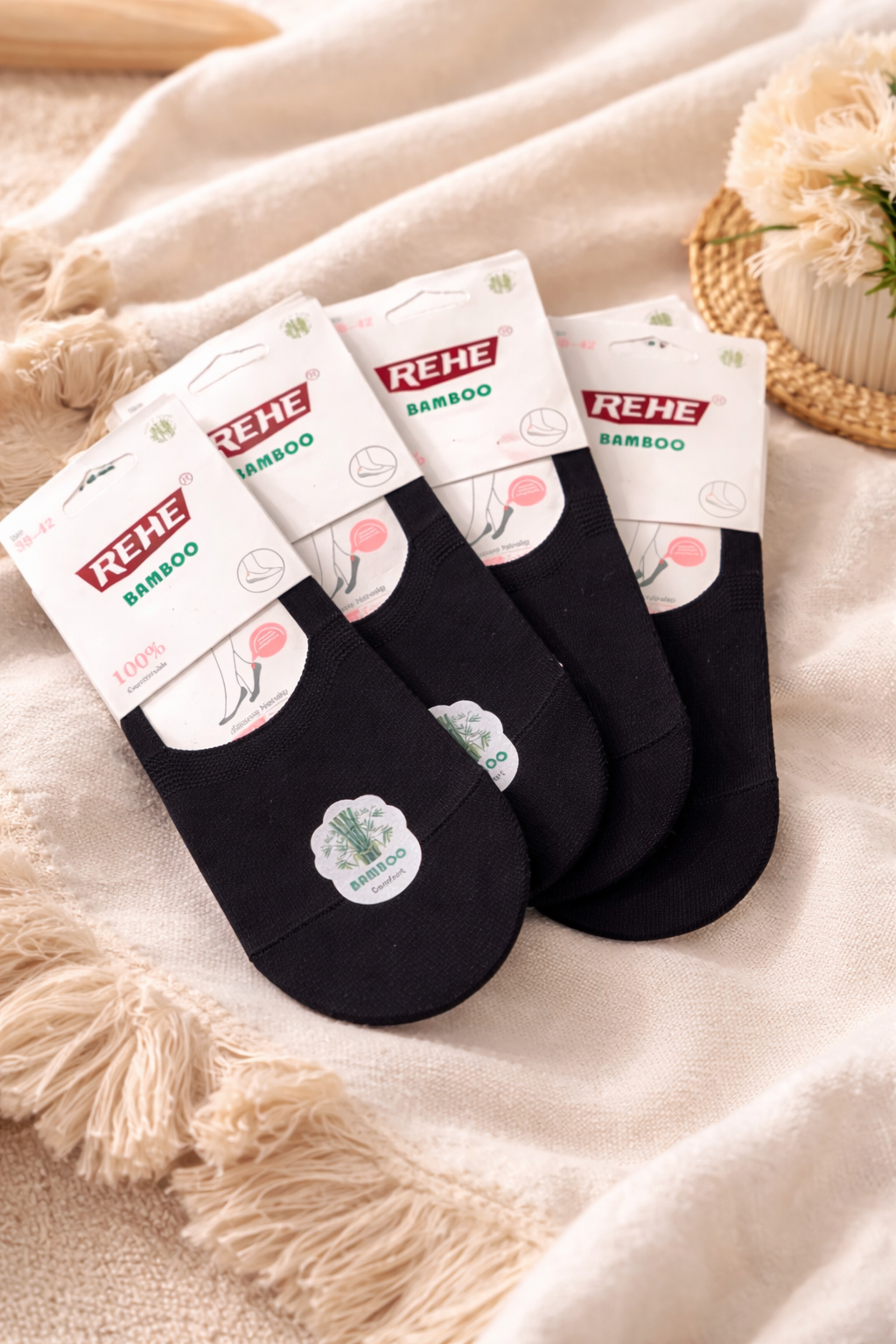 7f83171f-6cec-4ba2-98ed-c496aa18bbff Moteriškos kojinaitės REHE Bamboo