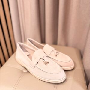 img_8688 Kreminiai mokasinai iš natūralios zomšos odos