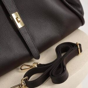 Didelė natūralios odos rankinė