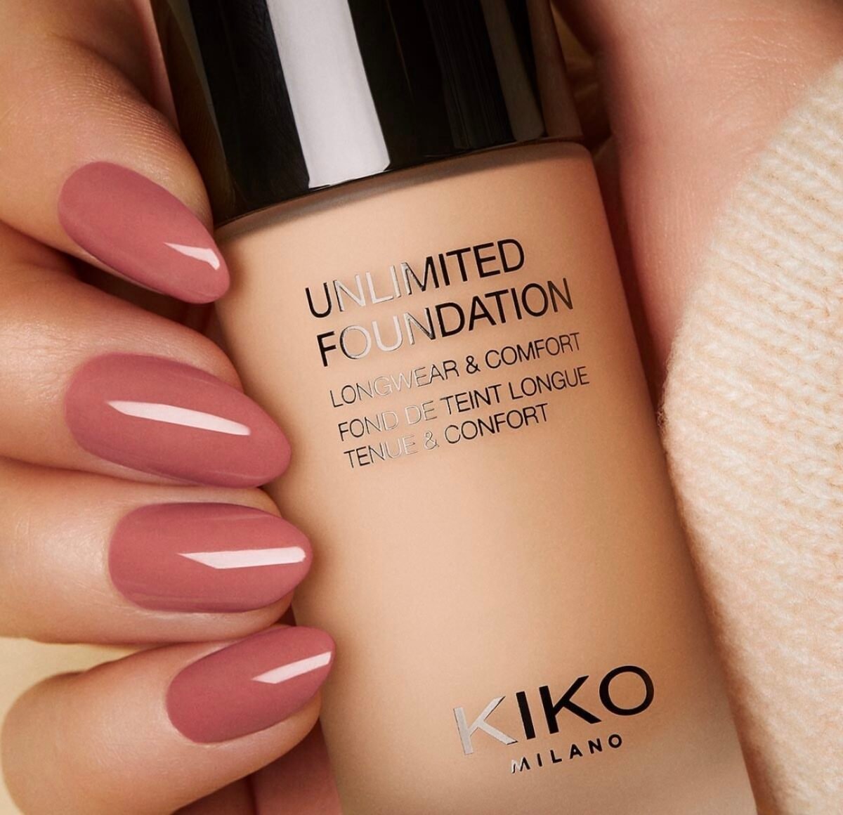 KIKO MILANO Unlimited Foundation 2R – ilgai išliekantis makiažo pagrindas