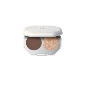 KIKO MILANO Snow-Kissed Holiday Mountain Twins Eyeshadow – dviejų atspalvių akių šešėliai